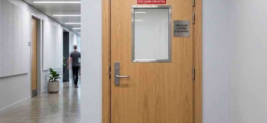 Деревянные противопожарные двери с классом огнестойкости EI-30
